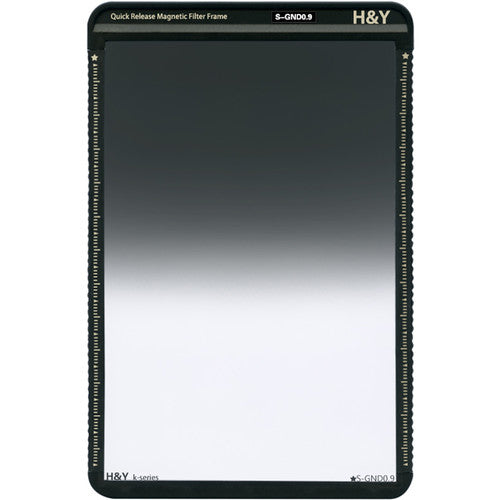 H&Y Filters K-Series Soft-Edge Graduated ND Filter with Quick Release Magnetic Filter Frame (100 x 150mm, 3-Stop) image 0
