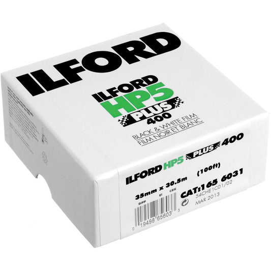 Ilford HP5 Plus Black and White Negative Film (35mm Roll Film, 100' Roll) image 0