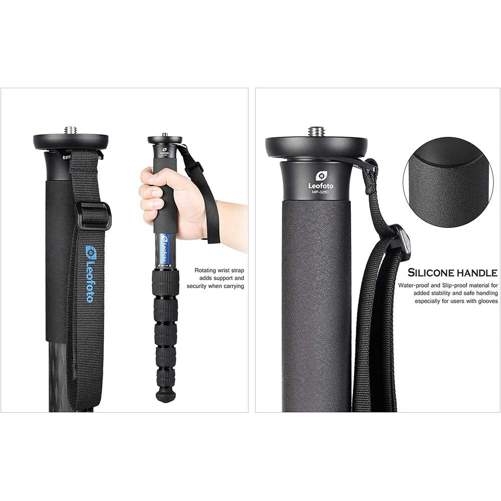 Leofoto MP-364C 4-Section Carbon Fiber Monopod image 4