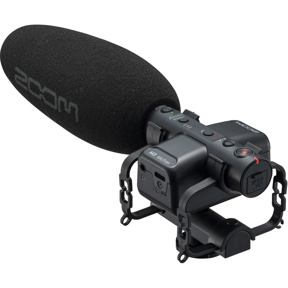 Zoom M3 MicTrak Stereo Shotgun Microphone and Recorder image 0