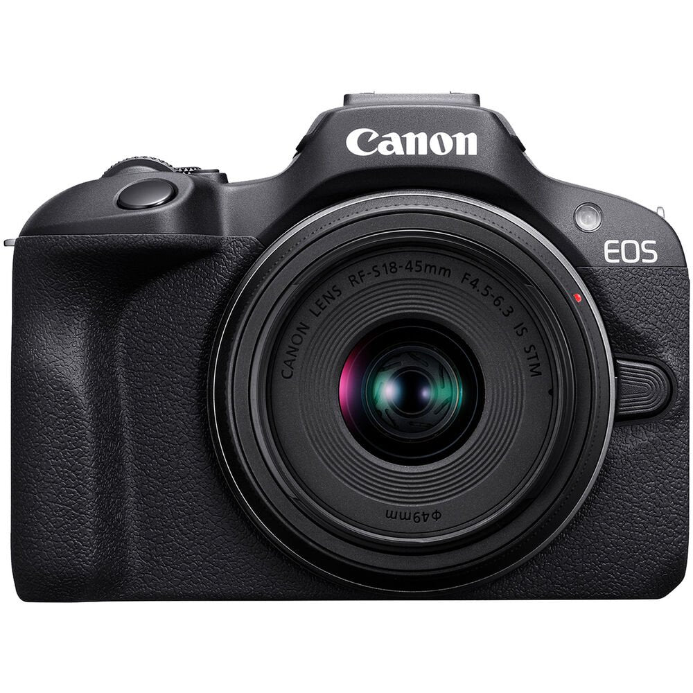 Canon EOS R100 Mirrorless Camera with 18-45mm Lens image 0