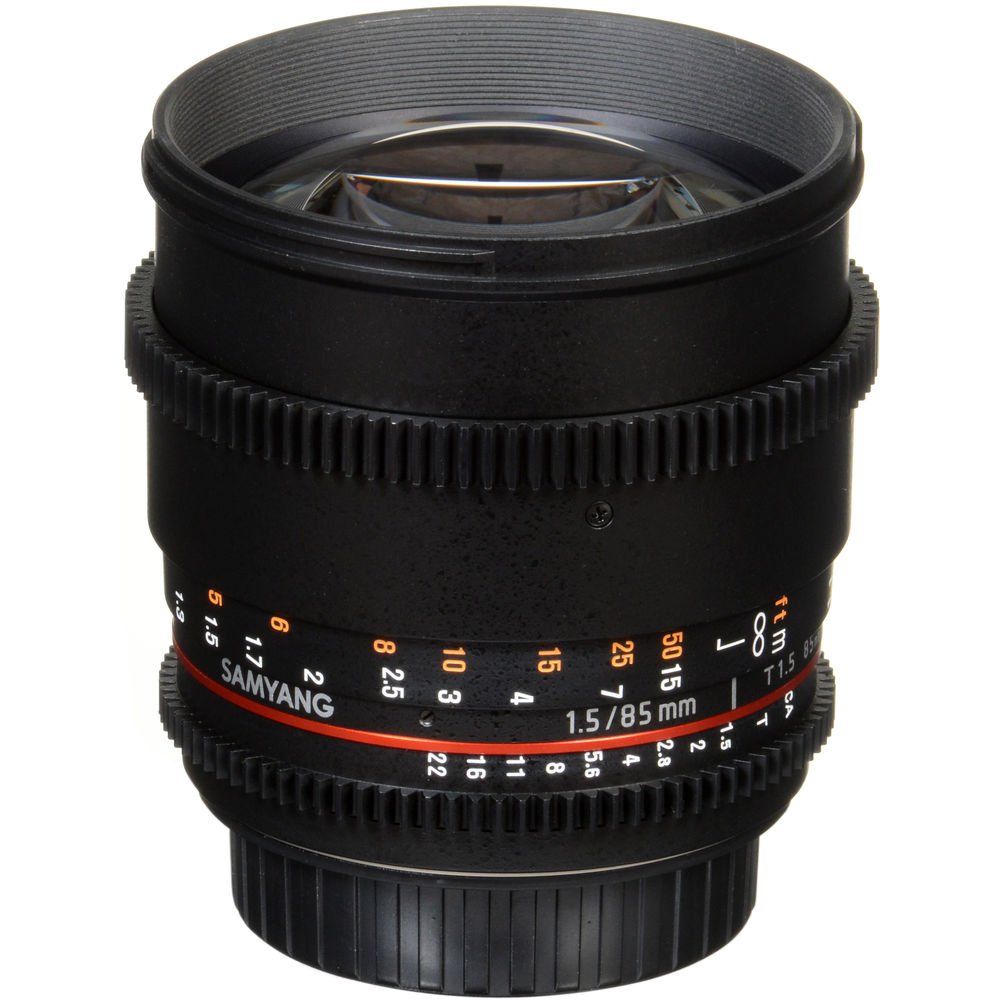 Samyang 85mm T1.5 VDSLRII Cine Lens for Canon EF Mount image 6