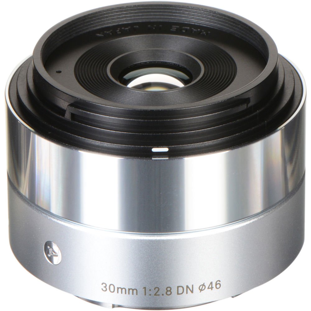 Sigma 30mm f/2.8 DN Lens for Sony E-mount Cameras (Silver) image 1