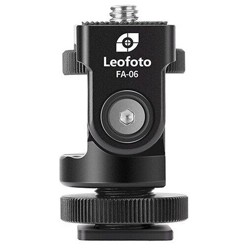Leofoto FA-06 Hot Shoe Tilt Head Adapter with Friction Control image 2