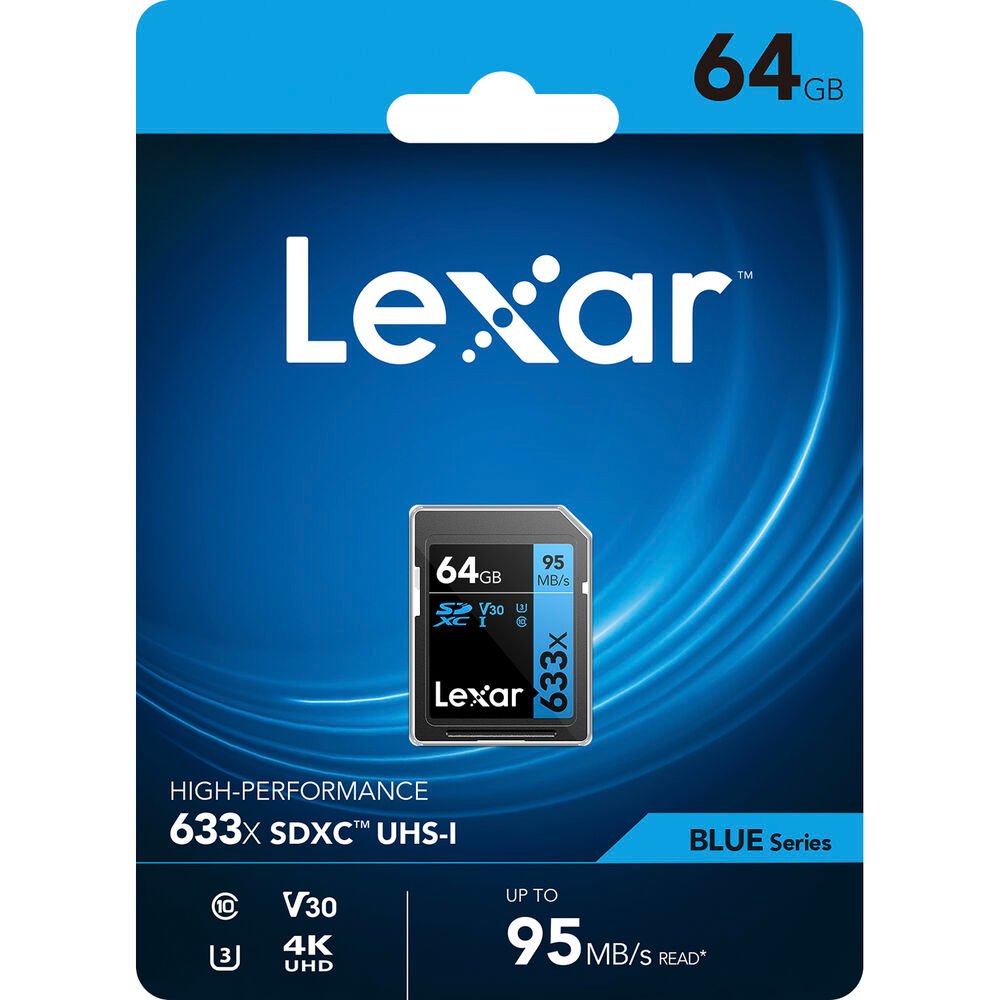 Lexar 64GB Professional 633x UHS-I SDXC Memory Card image 5