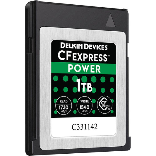 Delkin Devices 1TB POWER CFexpress Type B Memory Card image 0