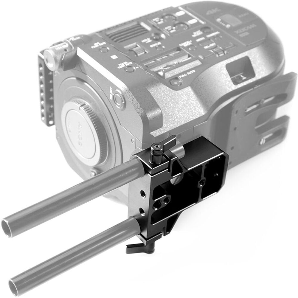 SmallRig Compact Camera Baseplate with 15mm LWS Rod Clamp image 5