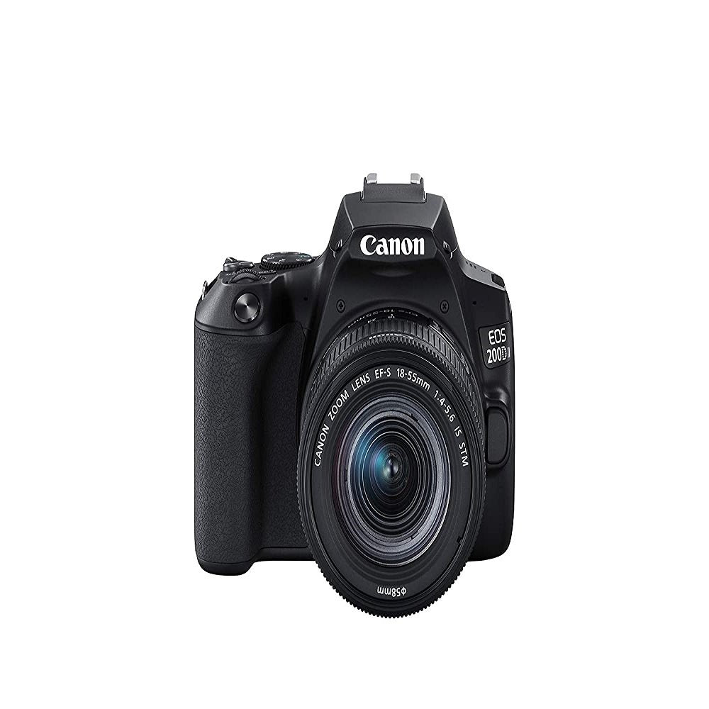 Canon EOS 200D II 24.1MP Digital SLR Camera + EF-S 18-55mm f4 is STM Lens image 2