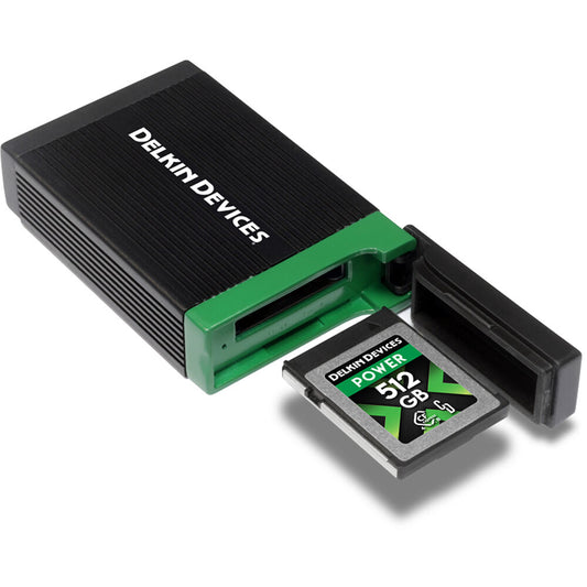 Delkin Devices USB4 CFexpress Type B Memory Card Reader image 1