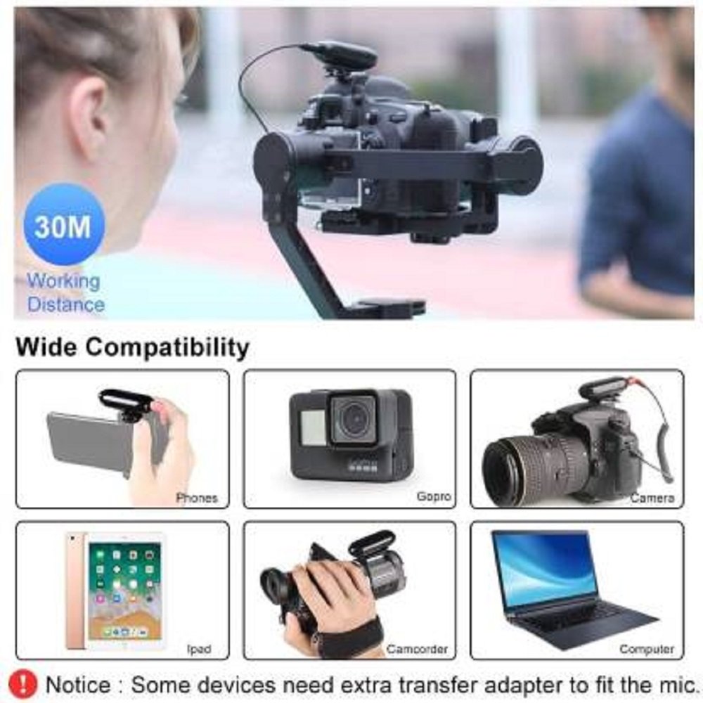 LENSGO LWM-318C Lavalier Wireless Microphone image 1