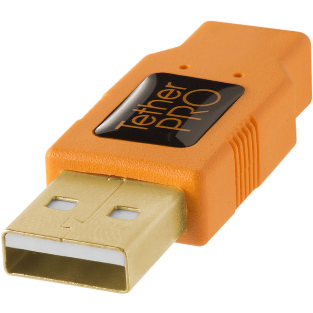 TetherPro USB 2.0 Type-A Male to Mini-B Male Cable image 2