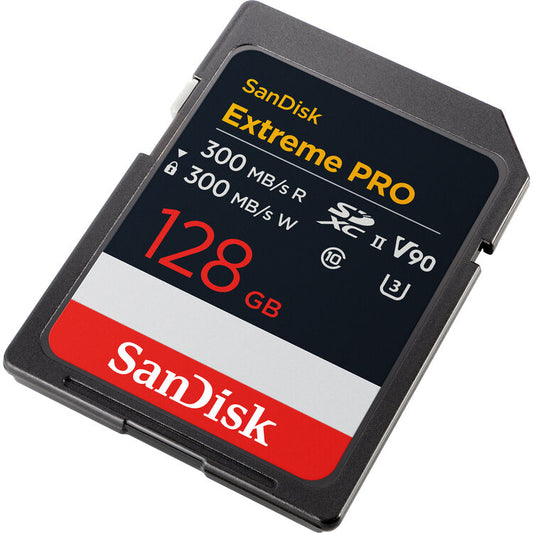 SanDisk 128GB Extreme PRO UHS-II SDXC Memory Card image 1