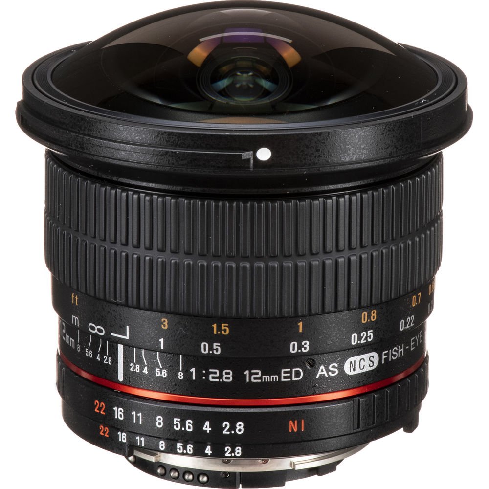 Samyang 12mm f/2.8 ED AS NCS Fisheye Lens for Nikon F Mount with AE Chip image 0