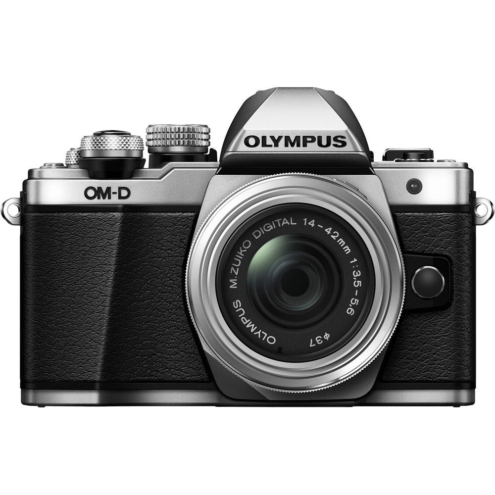 Olympus OM-D E-M10 Mark II Mirrorless Micro Four Thirds Digital Camera with 14-42mm II R Lens (Silver) image 13