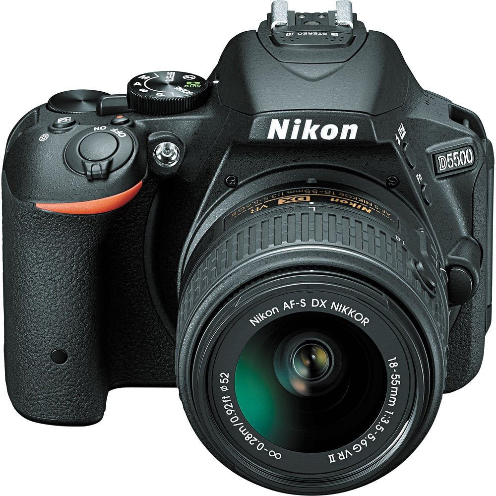 Nikon D5500 DSLR Camera with 18-55mm Lens (Black) image 2