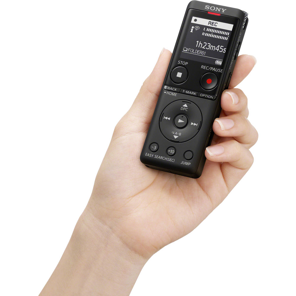 Sony ICD-UX570 Digital Voice Recorder (Black) image 2
