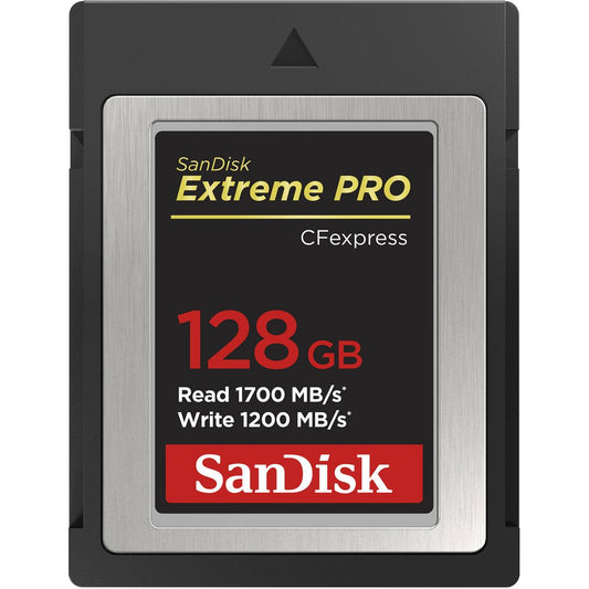 SanDisk 128GB Extreme PRO CFexpress Card Type B image 0