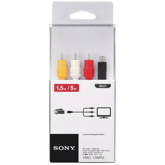 Sony VMC-15MR2 Handycam A/V Cable (5') image 1