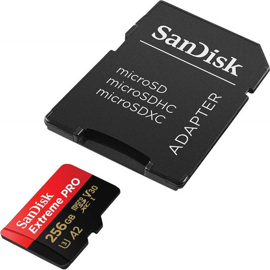 SanDisk 256GB MicroSD Extreme Pro Memory Card image 1