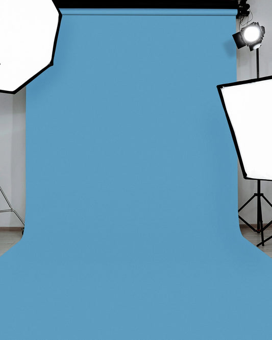Indus Papers Studio Background – #041 Neptune Blue image 1