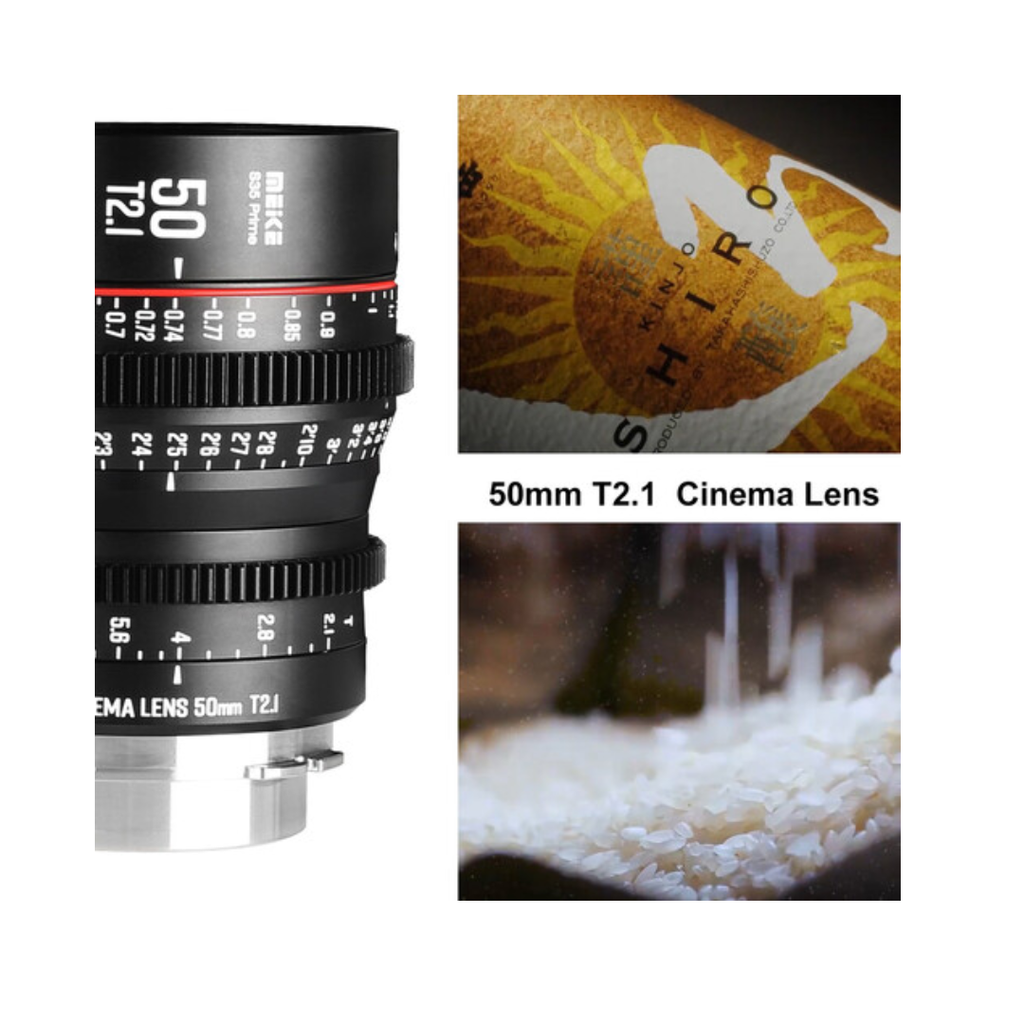 Meike 50mm T2.1 Super 35 Cine Prime Lens (EF Mount) image 3