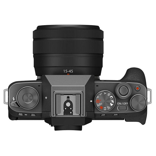 Fujifilm X-T200 Mirrorless Camera with 15-45mm Lens (Dark Silver) image 1
