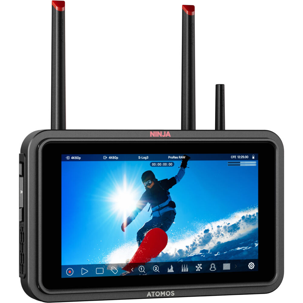 Atomos Ninja TX 5.2" HDMI/12G-SDI Wi-Fi-Enabled Camera Monitor/Recorder image 0