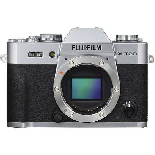 Fujifilm X-T20 Mirrorless Digital Camera With 18-55mm Lens (Silver) image 0
