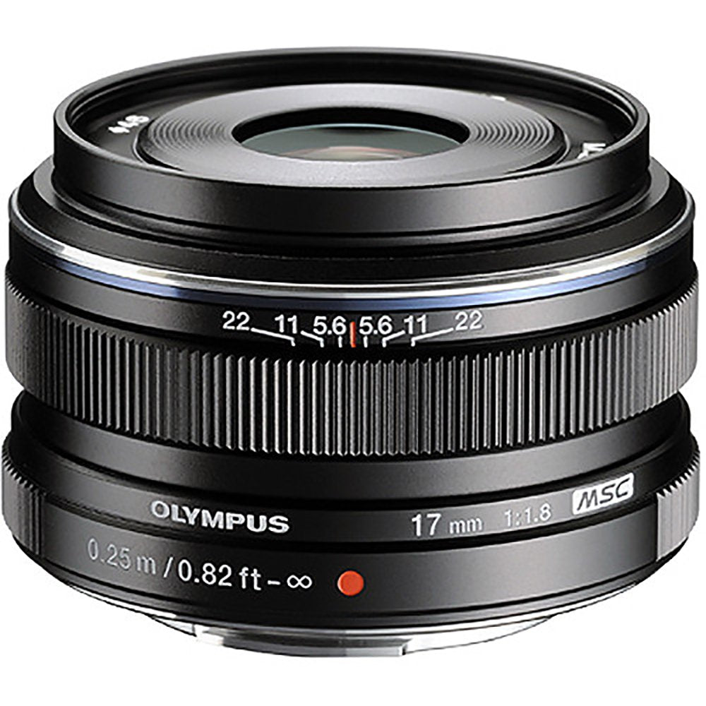 Olympus M.Zuiko Digital 17mm f/1.8 Lens (Black) image 1