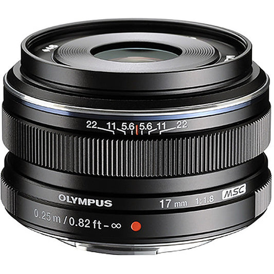 Olympus M.Zuiko Digital 17mm f/1.8 Lens (Black) image 1