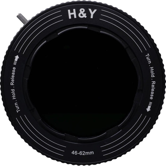 H&Y Filters RevoRing Variable ND3-ND1000 & Circular Polarizer Filter (46-62mm) image 1