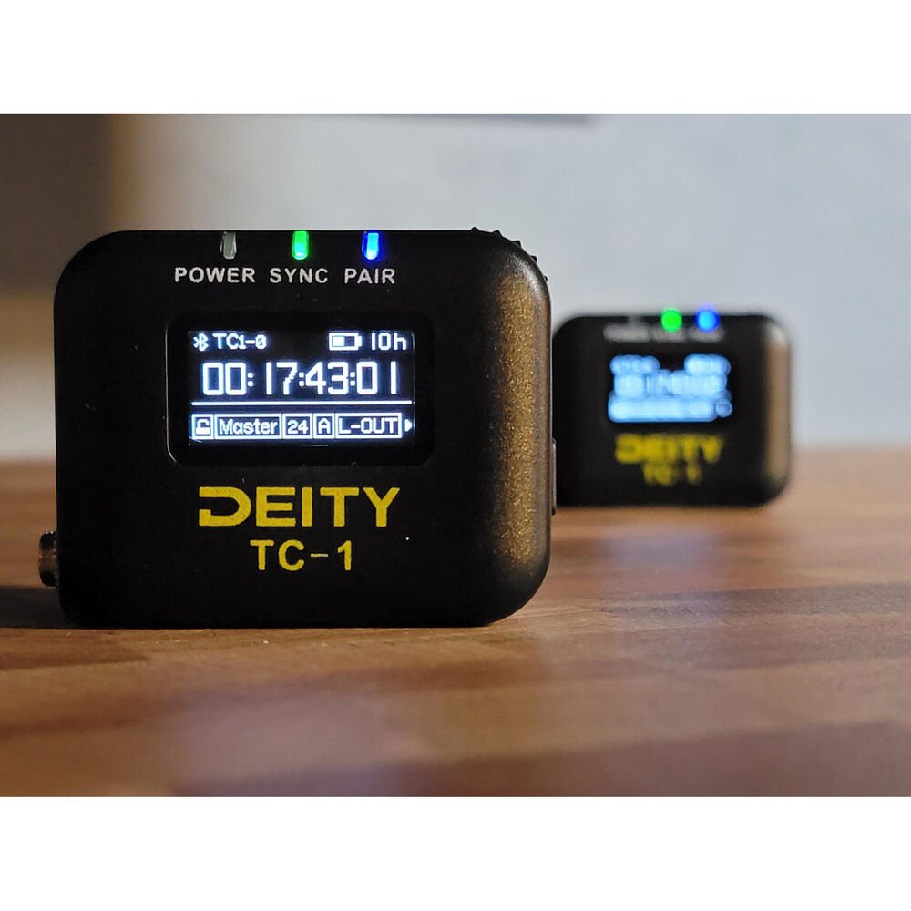 Deity Microphones TC-1 Wireless Timecode Generator Box (Bluetooth, 2.4 GHz) image 2