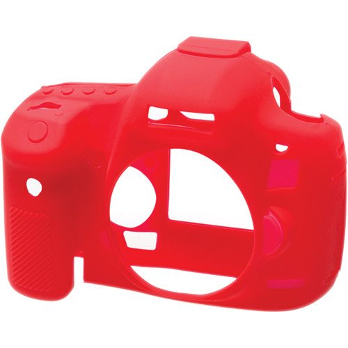 easyCover Silicone Protection Cover for Canon EOS 5D Mark III, 5DS & 5DS R - RED image
