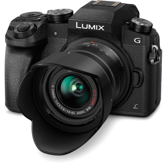 Panasonic Lumix DMC-G7 Mirrorless Micro Four Thirds Digital Camera with 14-42mm Lens (Black) image 1