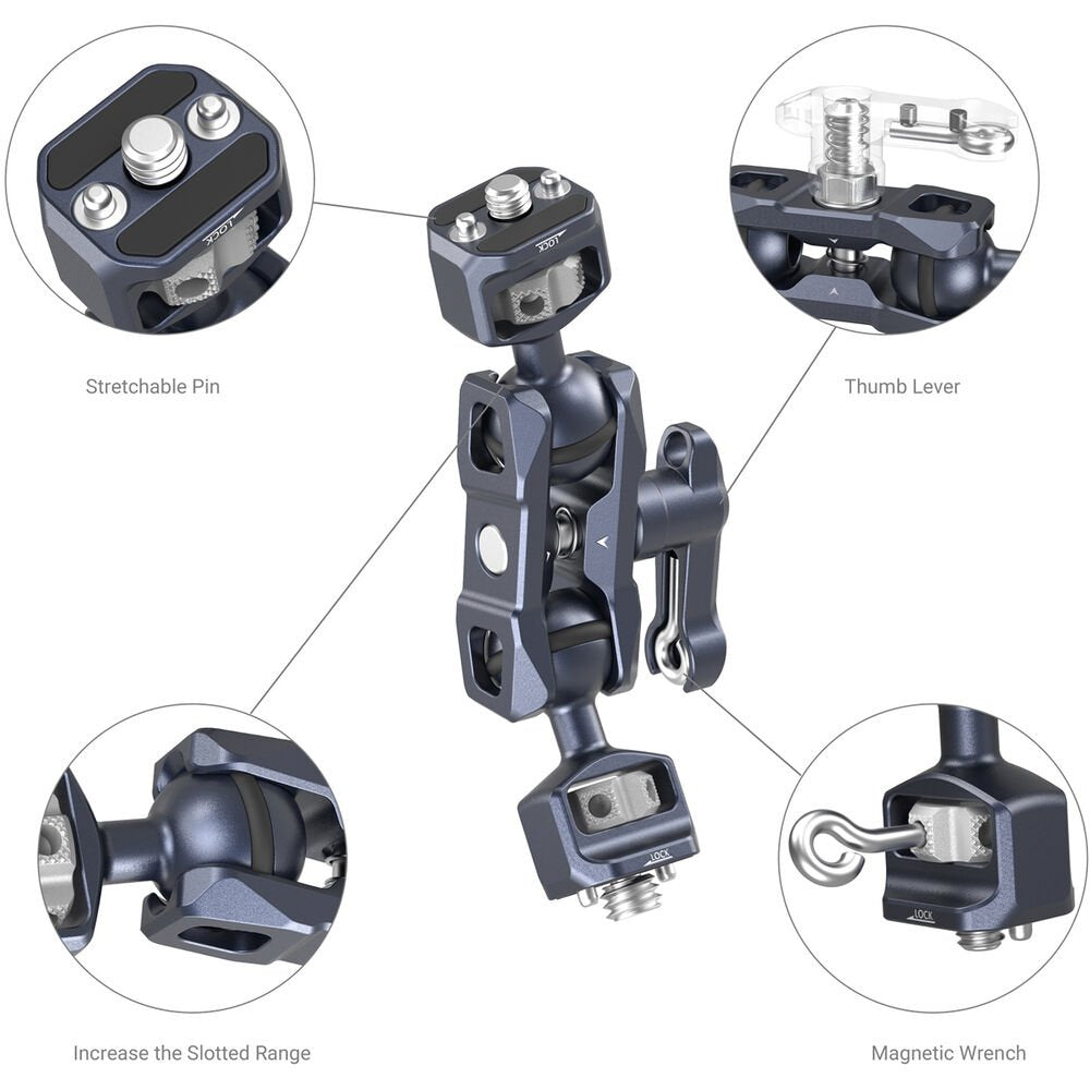 SmallRig Magic Arm with Dual Ball Heads image 2