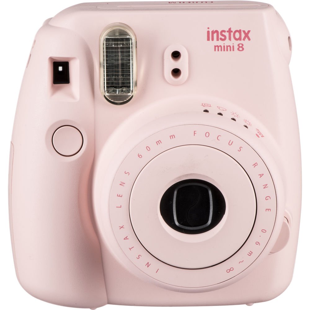 FUJIFILM instax mini 8 Instant Film Camera (Pink) image 1