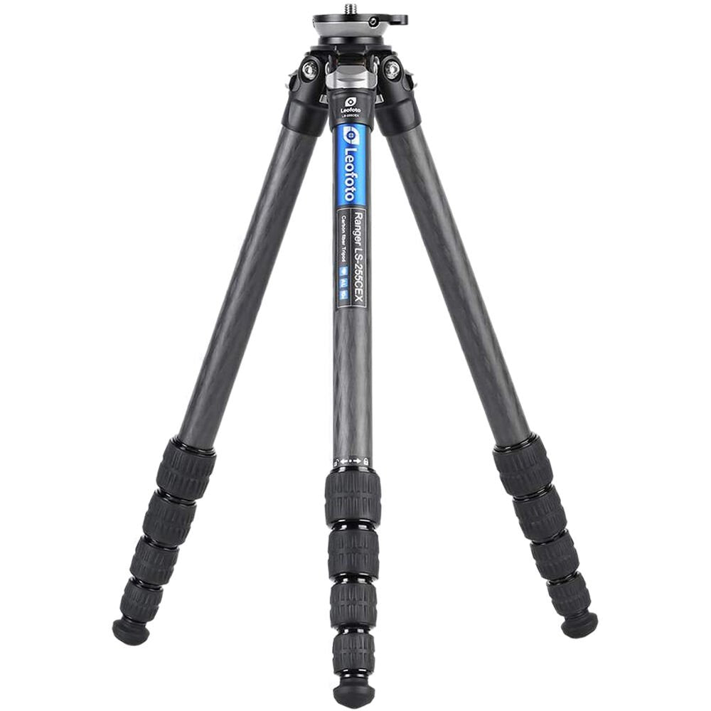 Leofoto LS-255CEX Ranger Series Carbon Fiber Tripod with 15° Leveling Base image 0