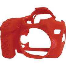 easyCover Silicone Protection Cover for Canon EOS 70D - RED image