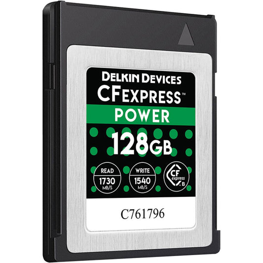 Delkin Devices 128GB POWER CFexpress Type B Memory Card image 0