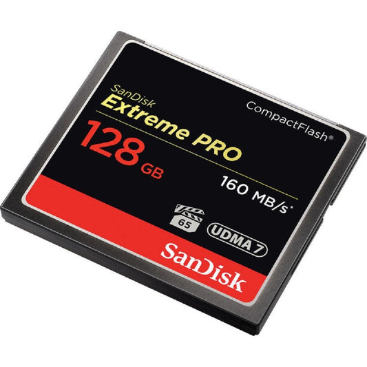 SanDisk 128GB Extreme Pro CompactFlash Memory Card (160MB/s) image 1