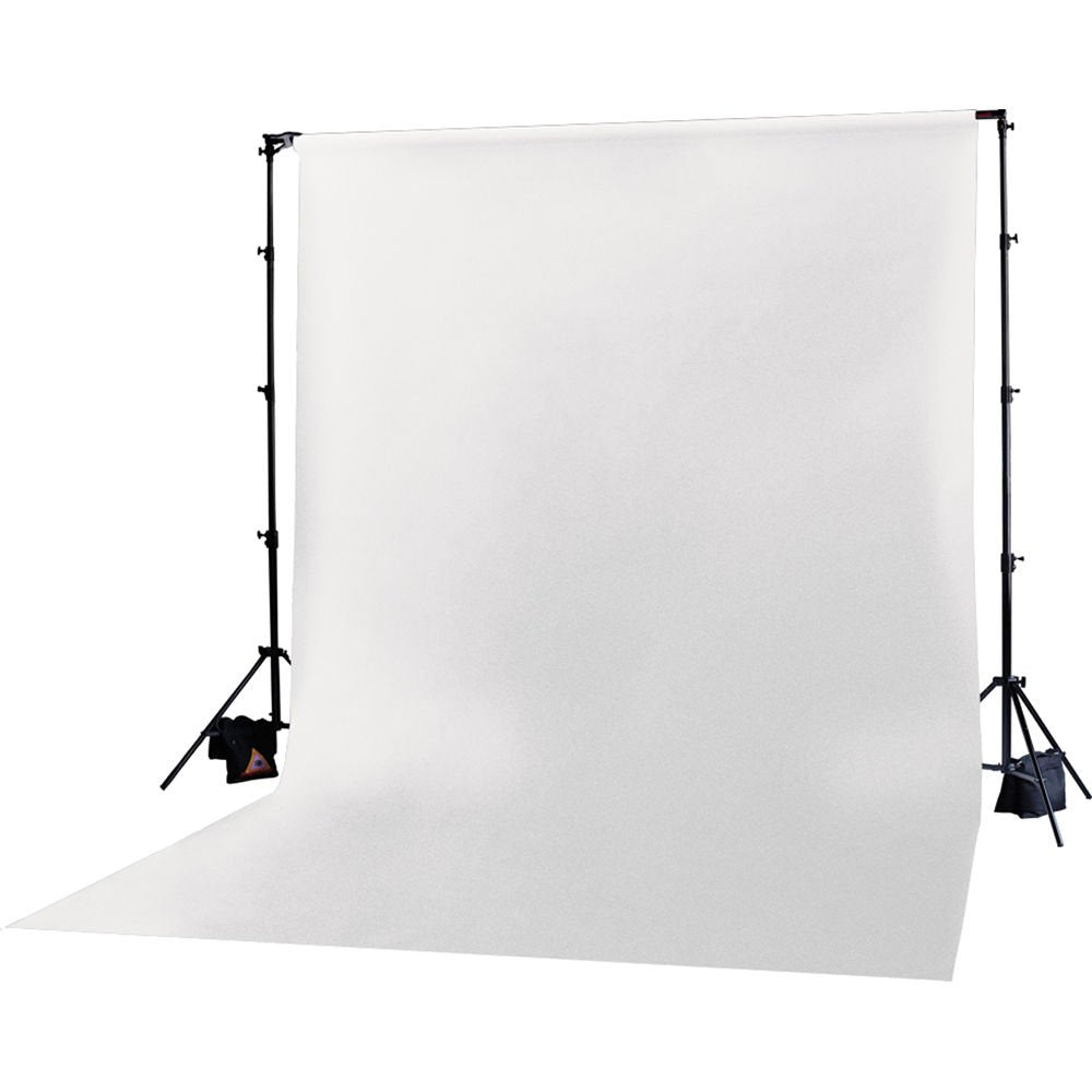BOSS BACKDROP CLOTHS PLAIN 8X12ft - WHITE image