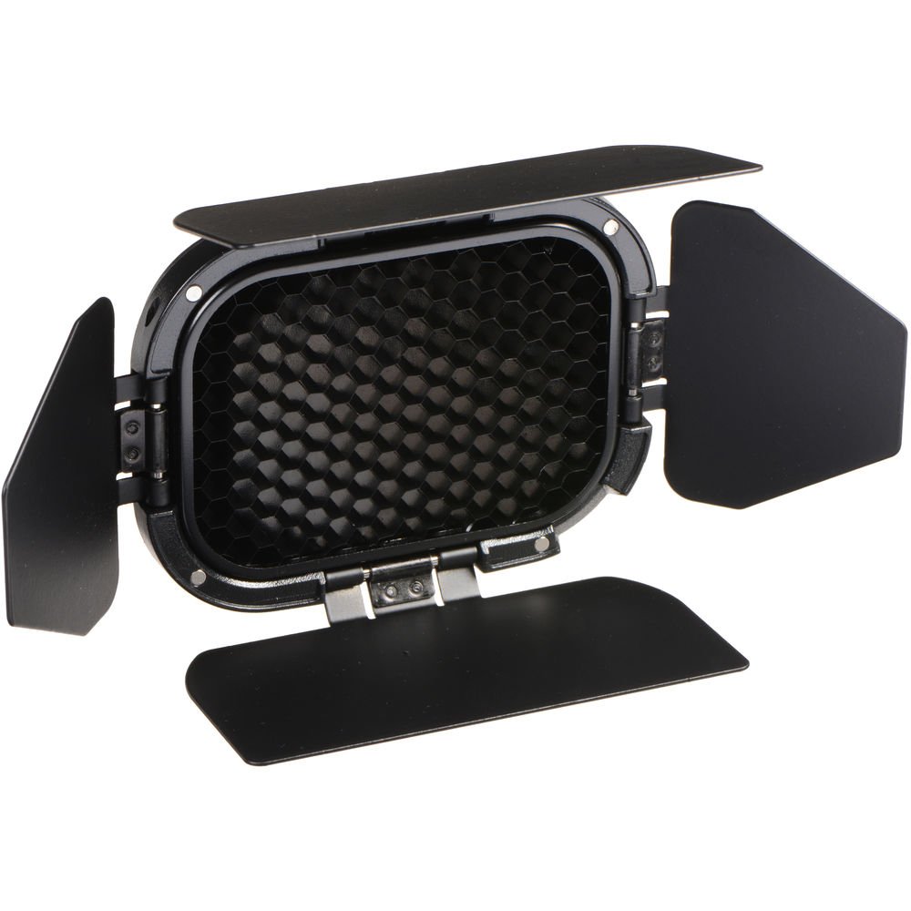 Godox Barndoor Kit with 4 Color Gels for AD200 Speedlight Head image 1
