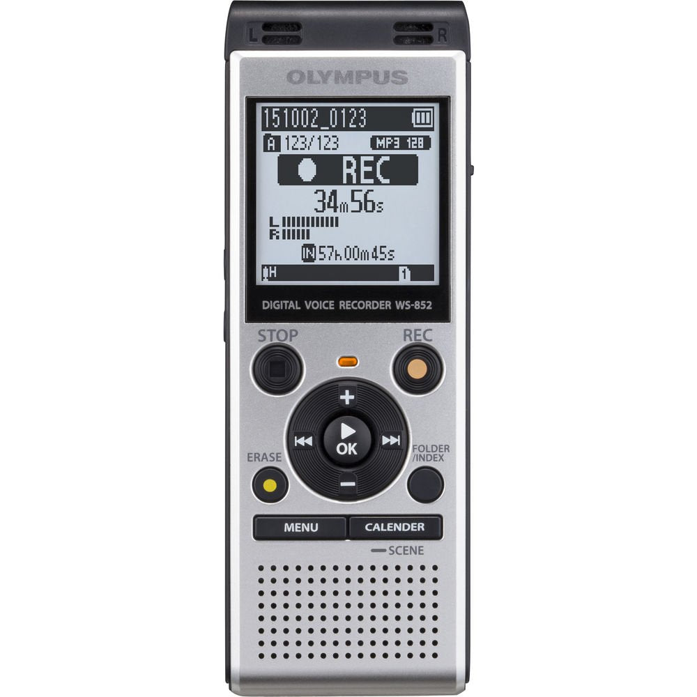 Olympus WS-852 Digital Voice Recorder (Silver) image 2