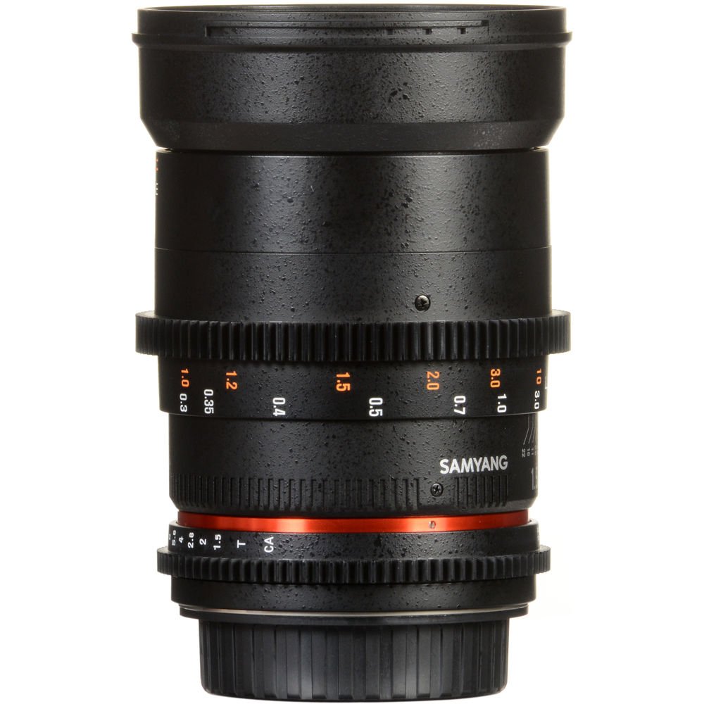 Samyang 35mm T1.5 VDSLRII Cine Lens for Canon EF Mount image 7