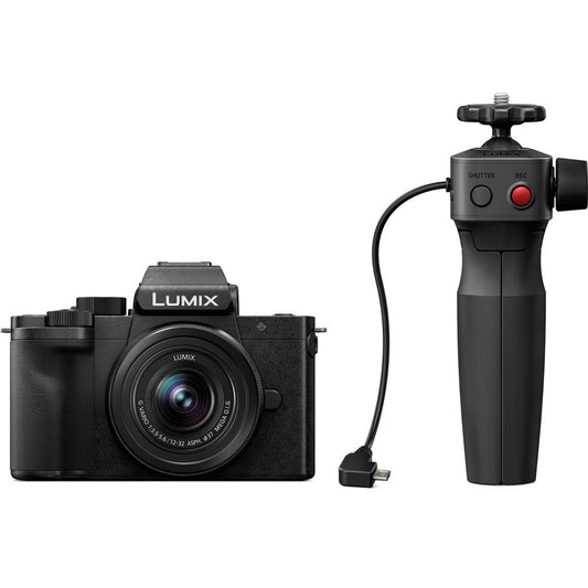 Panasonic Lumix G100 Mirrorless Camera with 12-32mm Lens and Tripod Grip Kit image 1