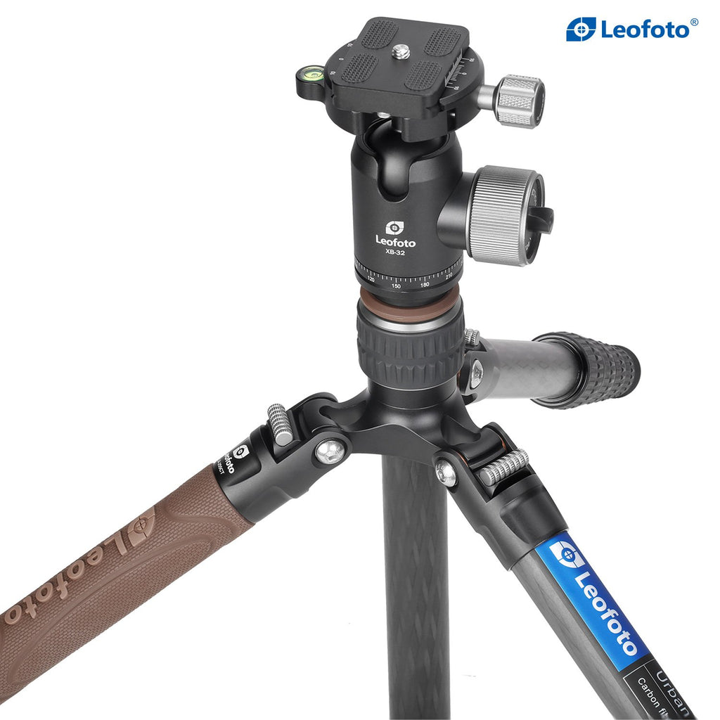 Leofoto LX-255CT Urban Series Carbon Fiber Tripod with XB-32 Ball Head image 2