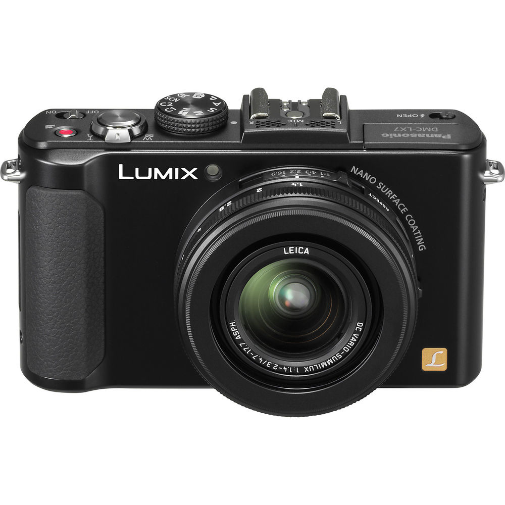 Panasonic Lumix DMC-LX7 Digital Camera (Black) image 3