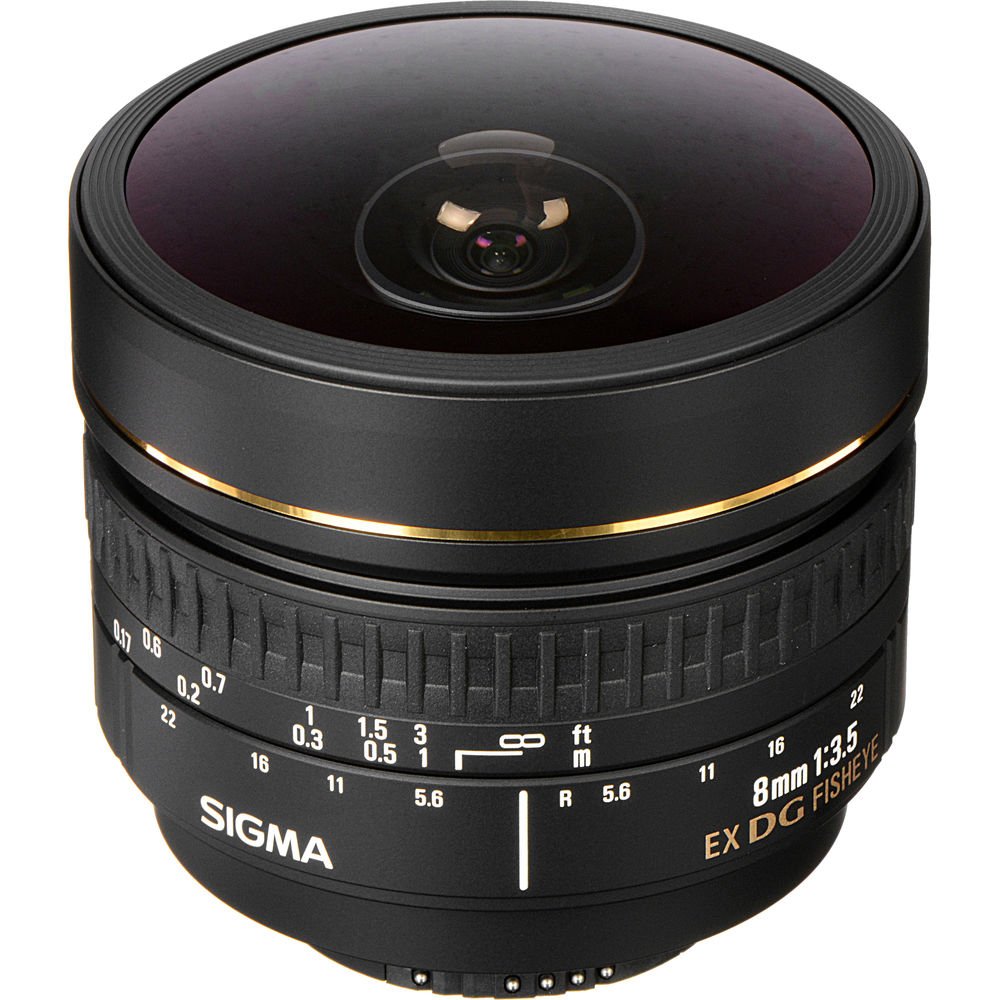 Sigma 8mm f/3.5 EX DG Circular Fisheye Lens for Nikon F image 0