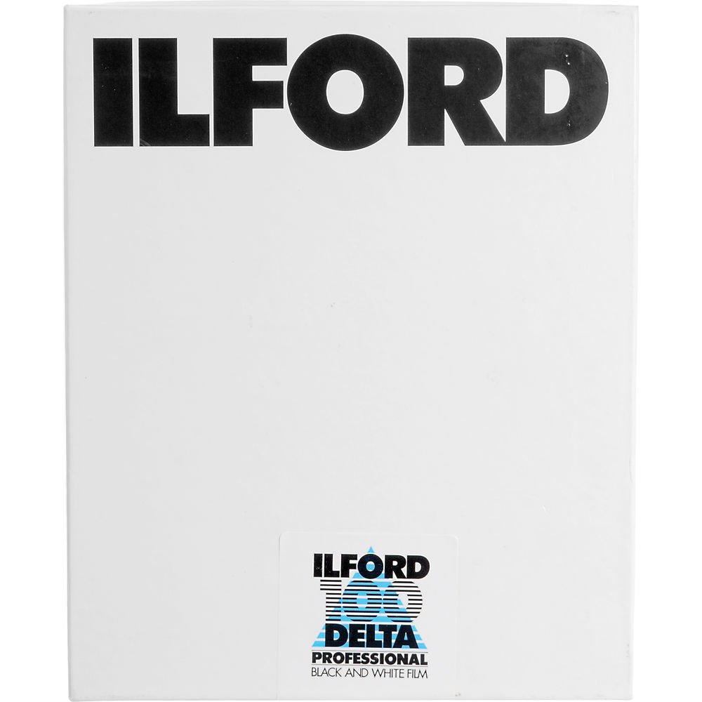 Ilford Delta 100 Professional Black and White Negative Film (5 x 7", 100 Sheets) image 0