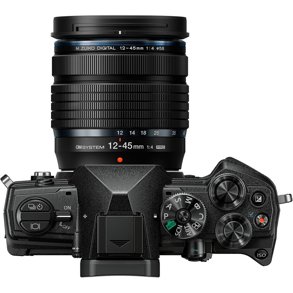 OM SYSTEM OM-5 Mirrorless Camera with 12-45mm f/4 PRO Lens (Black) image 2